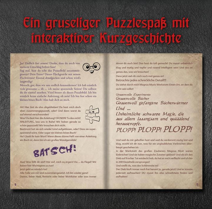 Produktbild Kosmos Story Puzzle 200 Teile / Das kleine Böse Puzzle (200 Teile)