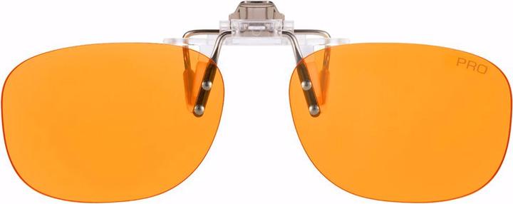 Actual product image Prisma Blue light filter glasses model CLiP-ON PRO99