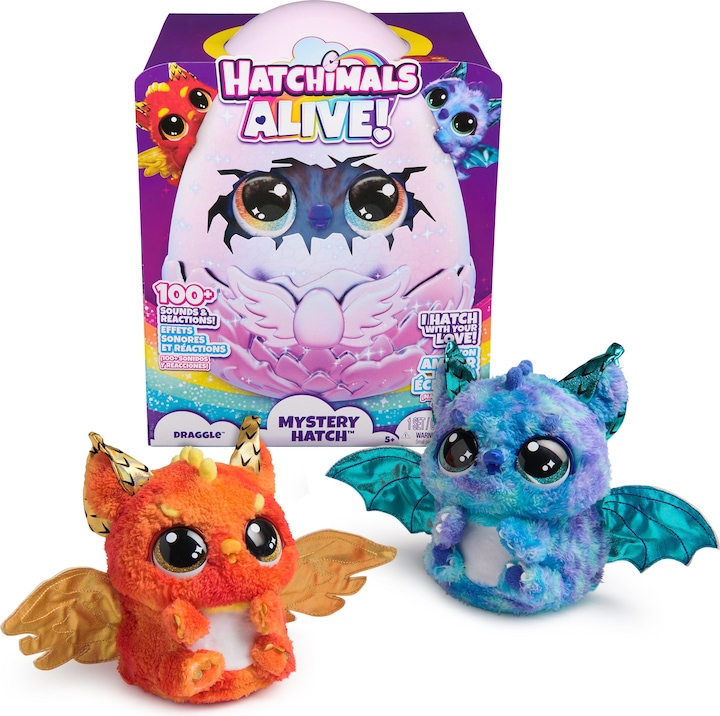 Immagine prodotto Hatchimals EGG Grande Uovo Segreto da Cova Draggle