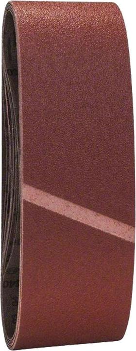 Bosch Zubehör Schleifband-Set für Bandschleifer, 9-teilig, 75 x 533 mm, Körnung 60, 80, 100 (100, 60, 80)