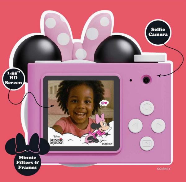 Actual product image Kidamento Digitalkamera Minnie Mouse