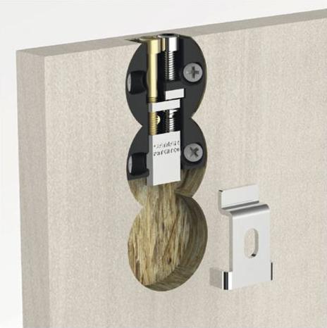 Actual product image Camar Height adjustable panel and mirror holder (1 pcs.)