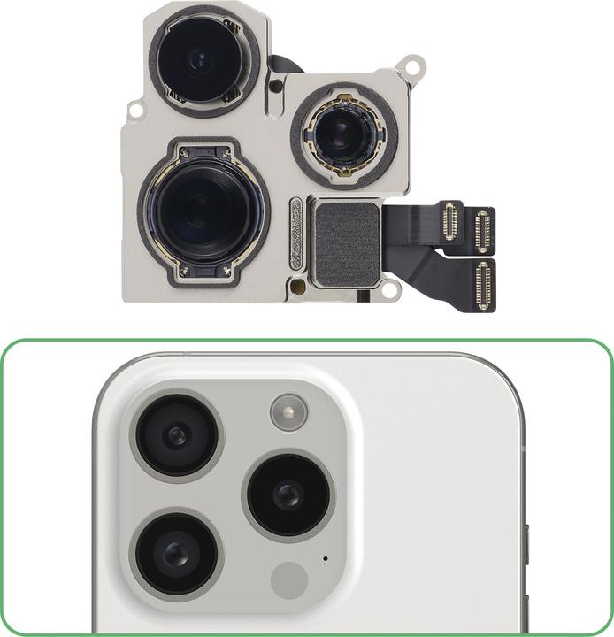 Produktbild Relife Rückkamera Ersatzteil (iPhone 15 Pro)