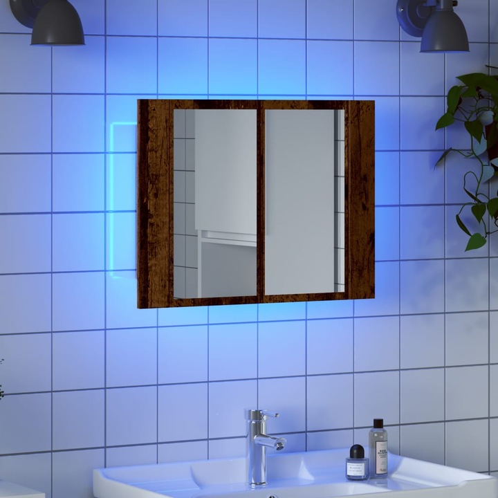 Immagine prodotto VidaXL LED-Spiegelschrank -Optik (60 x 12 x 45 cm)