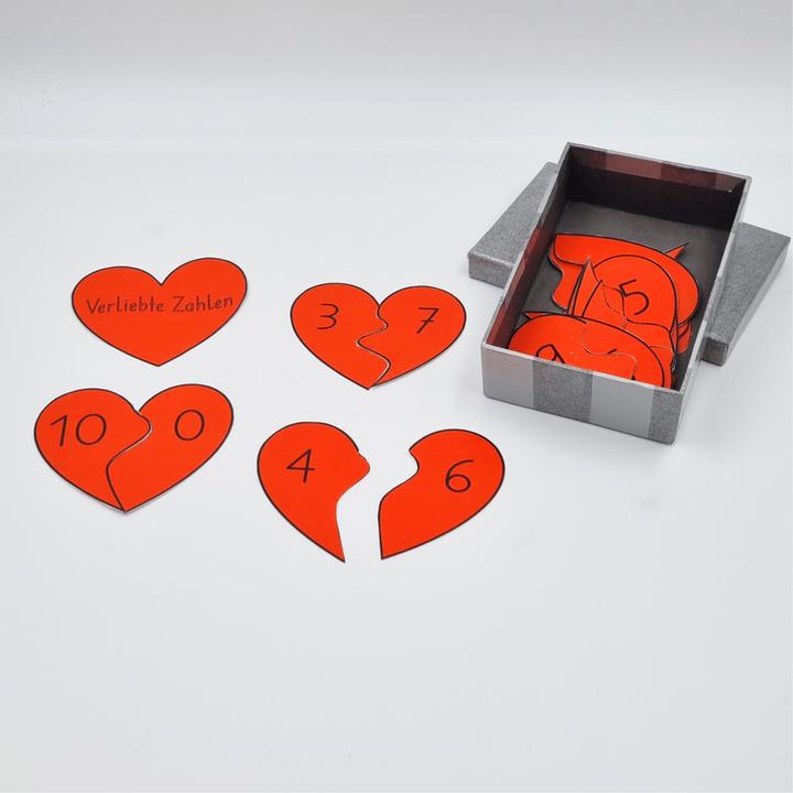 Actual product image Intuitibrix Tasks for the enamoured numbers