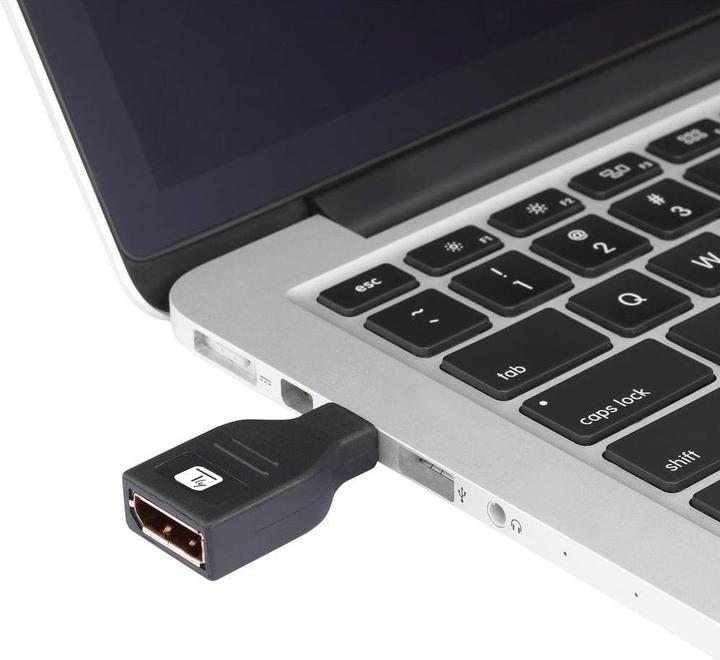 Immagine prodotto Techly Adattatore da DisplayPort F a Mini DisplayPort M 4K nero (4.50 cm)