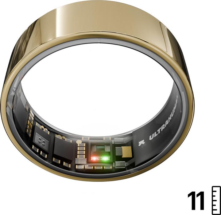 Produktbild Ultrahuman Ring AIR Bionic Gold - Size 11 (11, Bionic Gold)