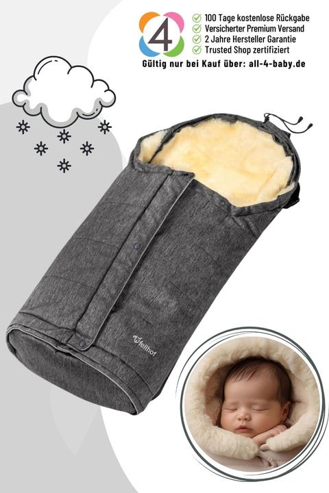Actual product image Fellhof Lammfell Fusssack Hochsölden