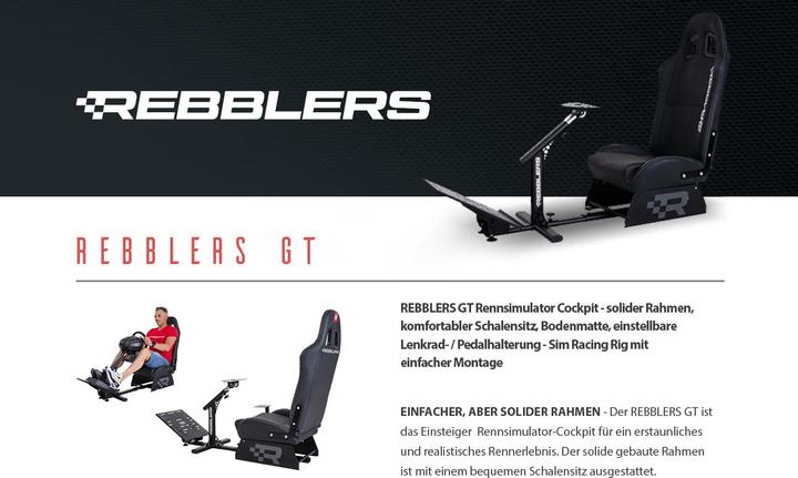 Produktbild Rebblers GT Race Simulator