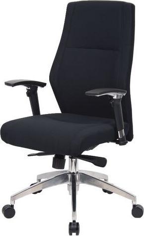 Image du produit Realspace Fauteuil de direction London Tissu Noir