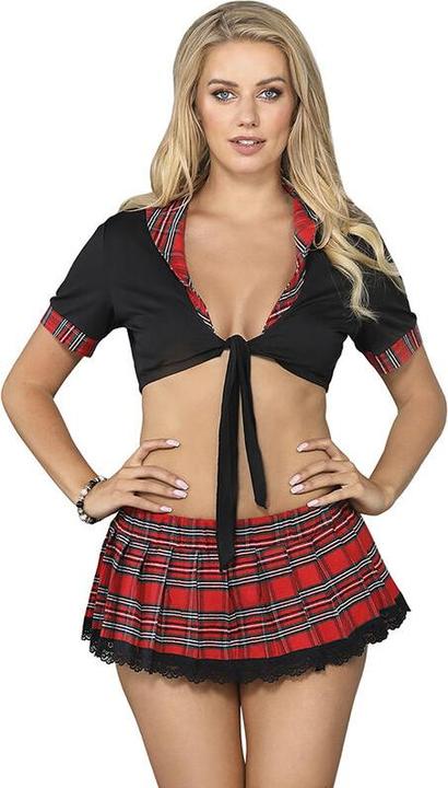 Produktbild Subblime Sexy Schulmdchen Kostüm Mit Top L/Xl (XL)
