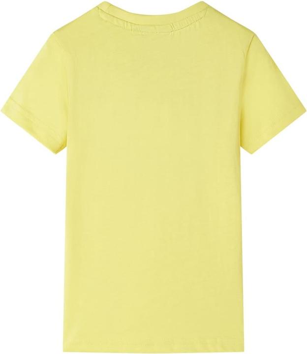 Image du produit vidaXL T-shirt enfant orange clair 128,Matière : 100 (128)