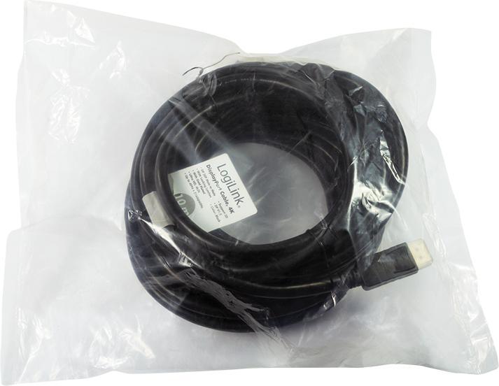 Actual product image LogiLink DisplayPort — DisplayPort (10 m, DisplayPort, 1.2)
