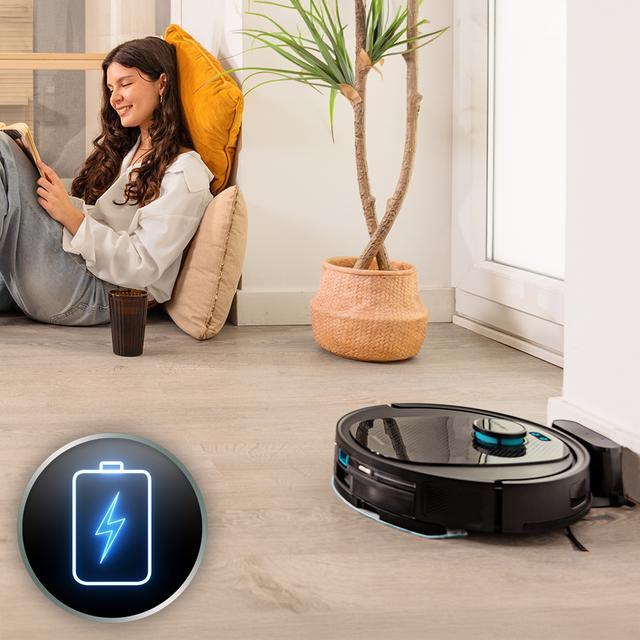 Image du produit Cecotec Immortal Max Robotstofzuiger met Dweilfunctie en Laadstation - Laser Navigatie (Robot vacuum)