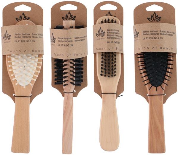 Image du produit Brosse à cheveux 4ass Bamboo