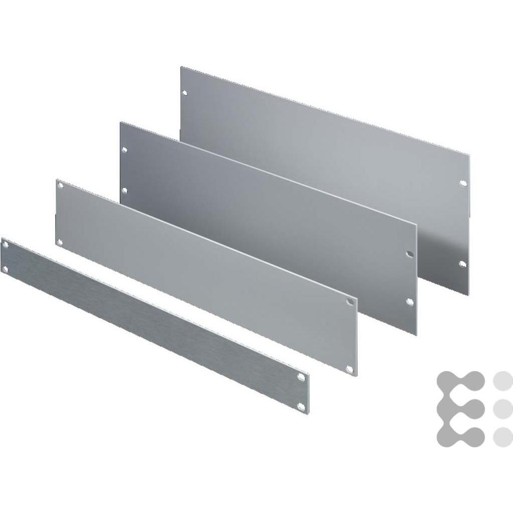 Rittal Rückplatte verschraubbar VC 19, Serverschrank Zubehör, Grau