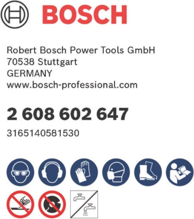Actual product image Bosch Professional Zubehör PRO Stone diamond cutting disc, 300 x 20/25.4 mm