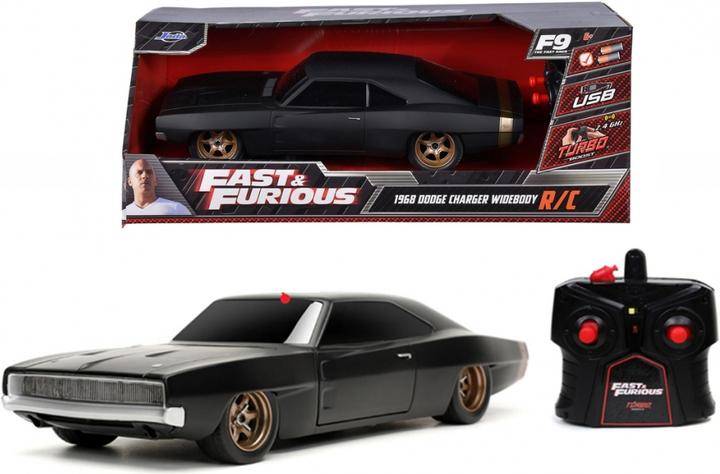 Actual product image Jada Fast&Furious RC Dom's Dodge Charger 1:16