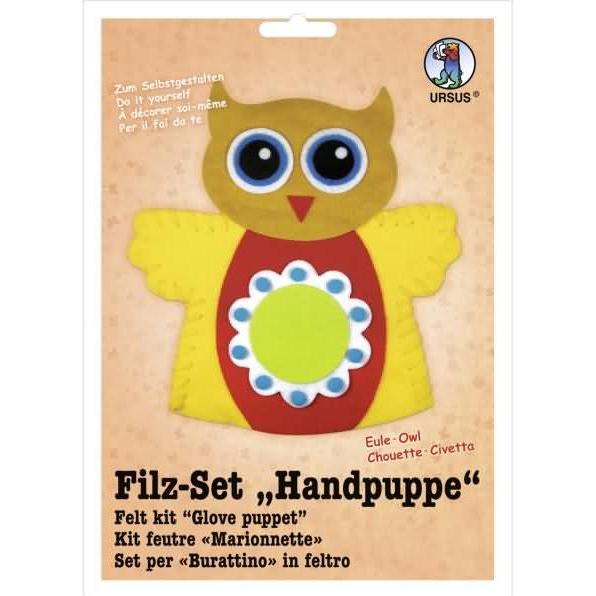 Thumbnail - Ursus Filz-Set Handpuppe Eule