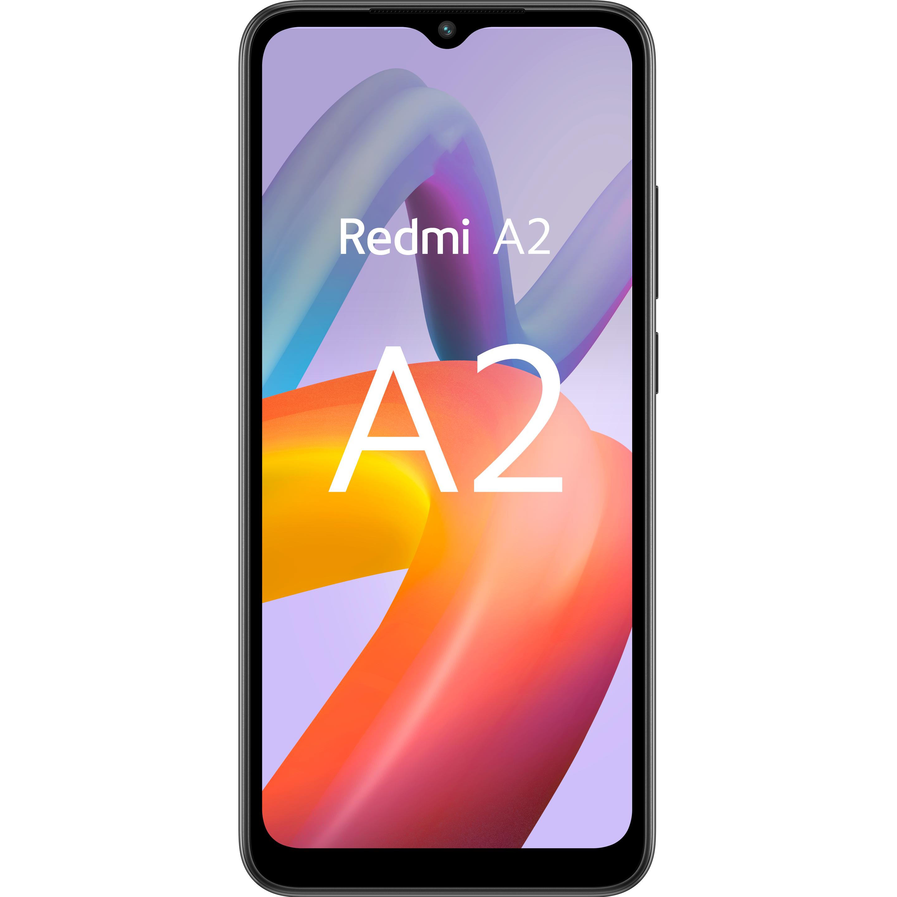 Xiaomi Redmi A2 (32 GB, Black, 6.52", Dual SIM, 4G), Smartphone, Schwarz
