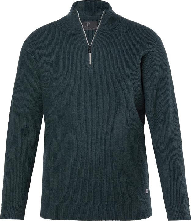 Produktbild JP1880 Strick-Troyer, Rippstrick, Zippkragen, bis 7 XL (XXL)
