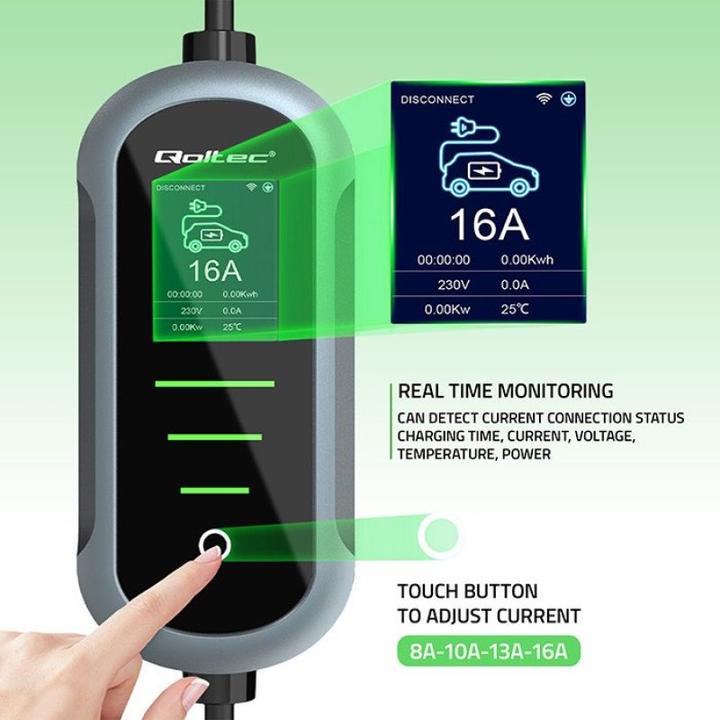 Produktbild Qoltec Ladestation (Typ 2, 11 kW, 16 A)