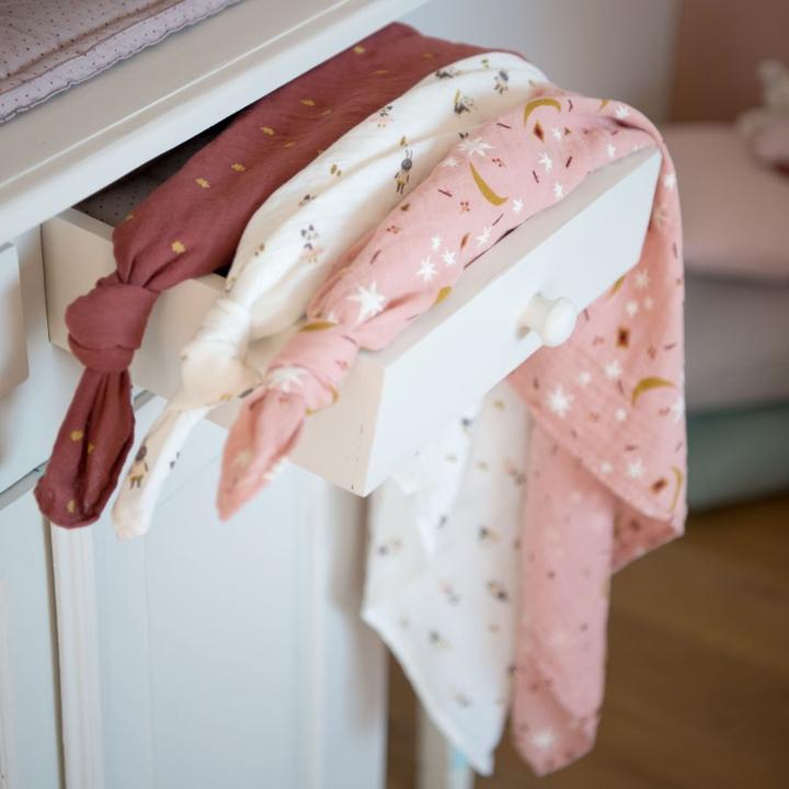 Produktbild Moulin Roty Set von 3 Windlen (Figuren/Sterne/Blätter) Après la Pluie (70 cm, 70 cm)