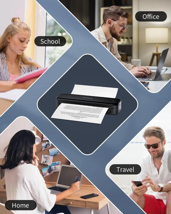 Produktbild Phomemo M834 mit Bluetooth BLA (300 dpi)