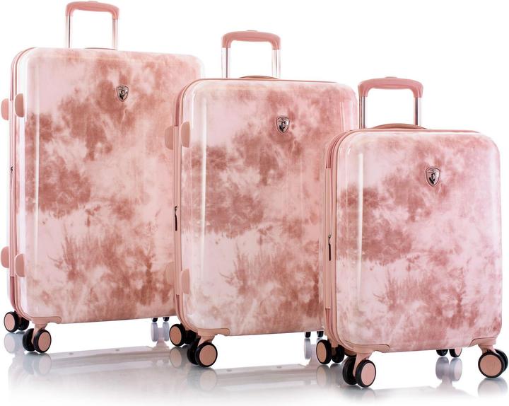 Image du produit Heys Black Camo Ensemble de valises à 4 roulettes 3 pièces avec soufflet extensible (214 l)