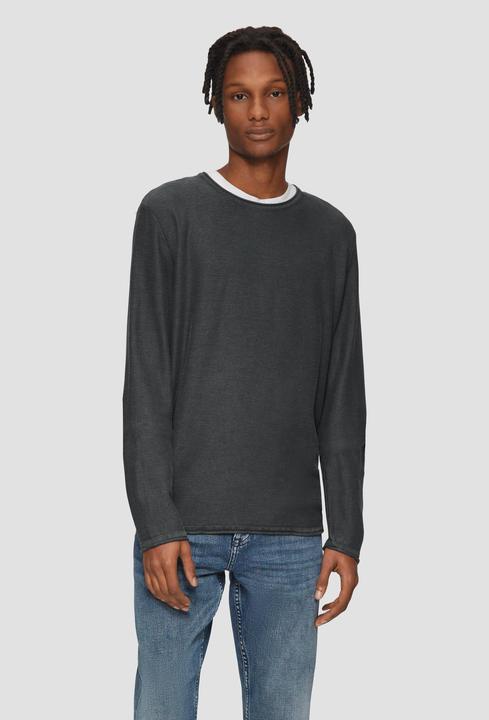 Immagine prodotto S.Oliver Strickpullover Gewaschener Strickpullover mit Rollsaum (S)