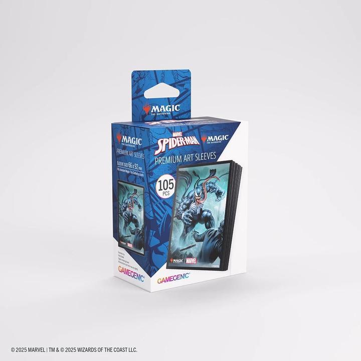 Produktbild Gamegenic Magic The Gathering Marvels Spider-Man Premium Art Sleeves - Venom (Einzelartike