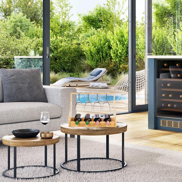 Actual product image Relaxdays Wine rack (4 Fl.)