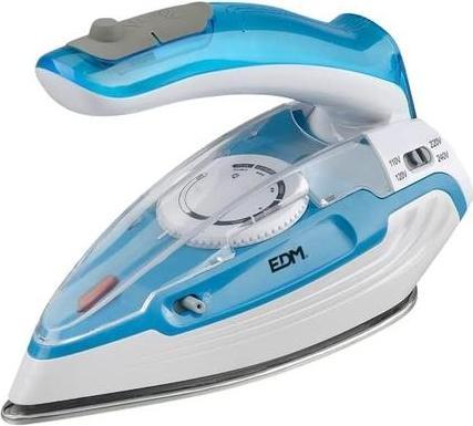 Produktbild EDM Bügeleisen 07305 Blau Weiss 1100 W Unterwegs (1100 W)