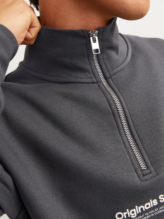 Produktbild Jack & Jones Text Sweatshirt mit halbem Reissverschluss Sweatshirt mit halbem Reissverschluss (XXL)