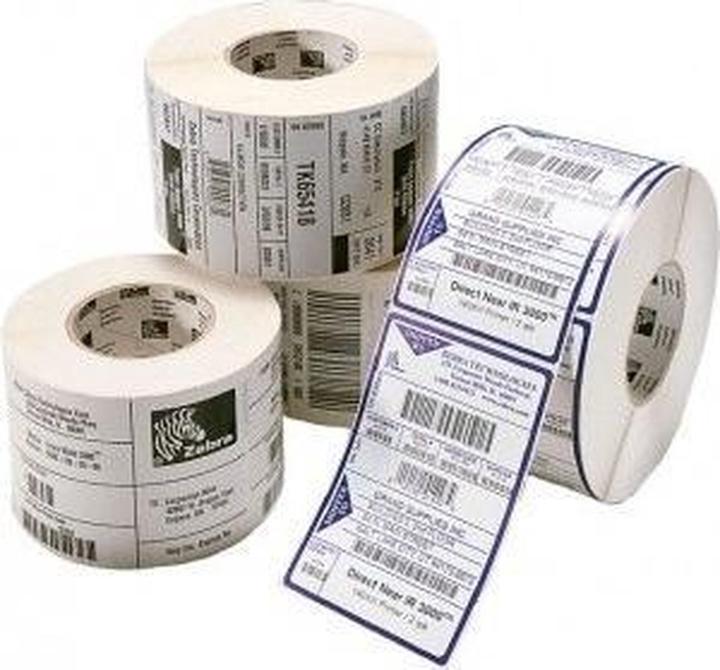 Actual product image Zebra Label, Polyester, 102x64mm