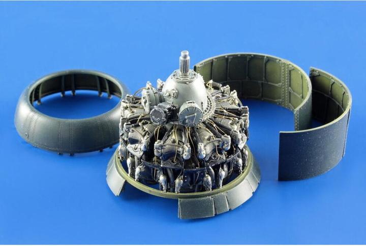 Actual product image Eduard F4U-1D for Tamiya