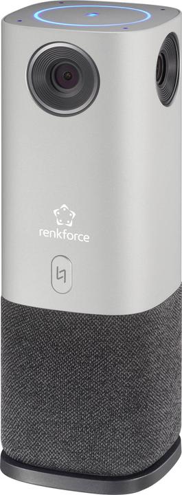 Actual product image Renkforce RF-CC-800 4K webcam 3840 x 2160 pixel stand