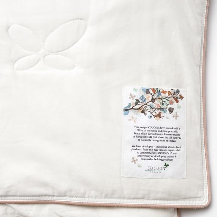 Produktbild Cocoon Duvet Steppdecke aus Mulberry Peace Silk (200x140 cm) (200 x 140 cm)