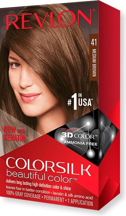 Produktbild Revlon Professional COLORSILK tinte #41-castaño medio (41)