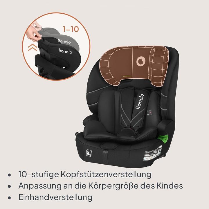 Produktbild Lionelo Levi Fix I-Size (Kindersitz, ECE R129/i-Size Norm)