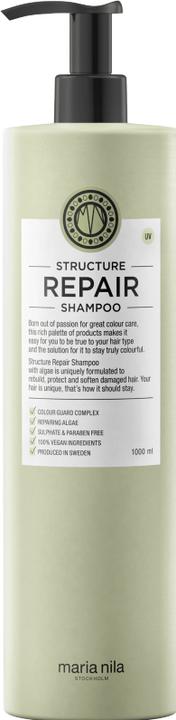 Actual product image Maria Nila Care & Style - Structure Repair Shampoo (Liquid shampoo, 1000 ml)
