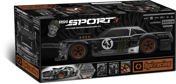 Produktbild HPI RS4 Sport 3 1965 Ford Mustang Hoonicorn (RTR Ready-to-Run)