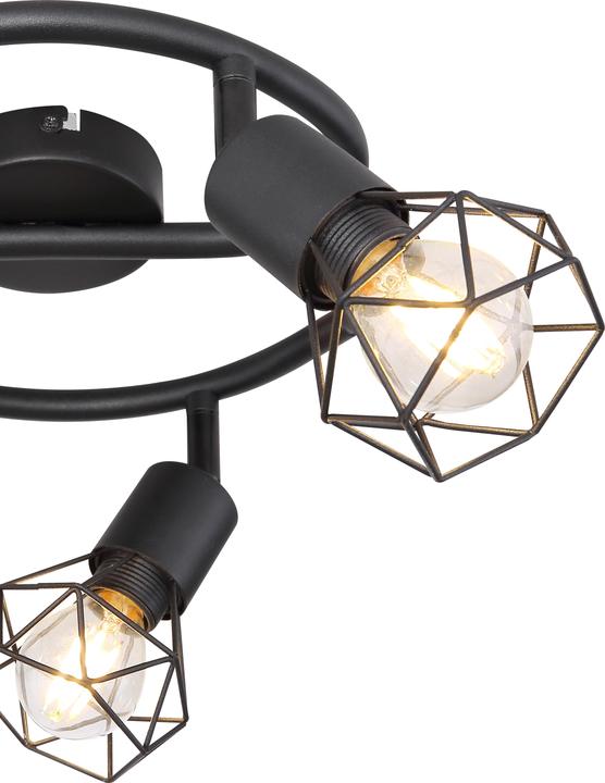 Actual product image Globo Spotlight Xara I black 3xE14 (E14)