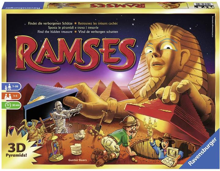 Actual product image Ravensburger Ramses (German, French, Italian)