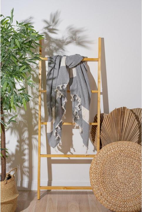 Actual product image Foutastic Strandtuch Grau, Schnelltrocknend: Ja, Breite: 100 cm (100 x 180 cm)