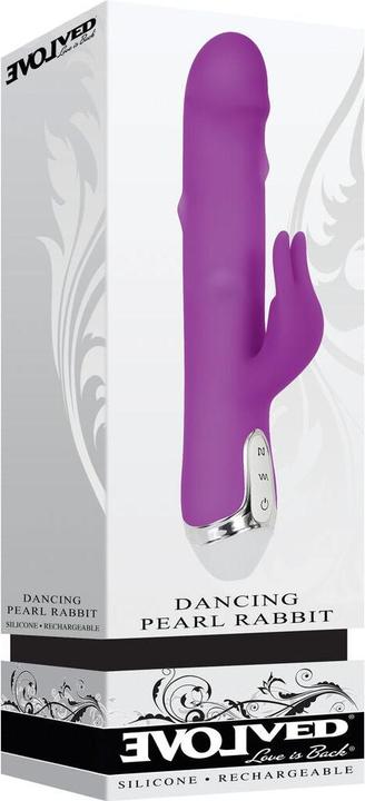 Actual product image Evolved Dancing Pearl Rabbit Purple