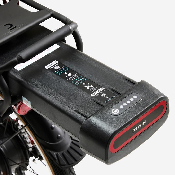 Actual product image Btwin E-Bike Faltrad Klapprad E-Fold 500 rot