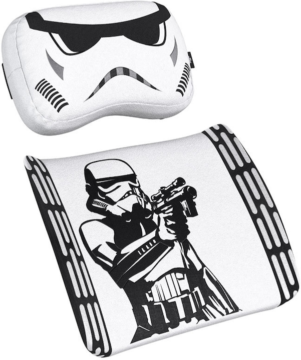 Actual product image noblechairs Memory Foam Pillow Set - Stormtrooper Edition