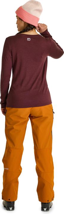 Actual product image Ortovox Women's 185 Merino Brand Outline L/S (XS)