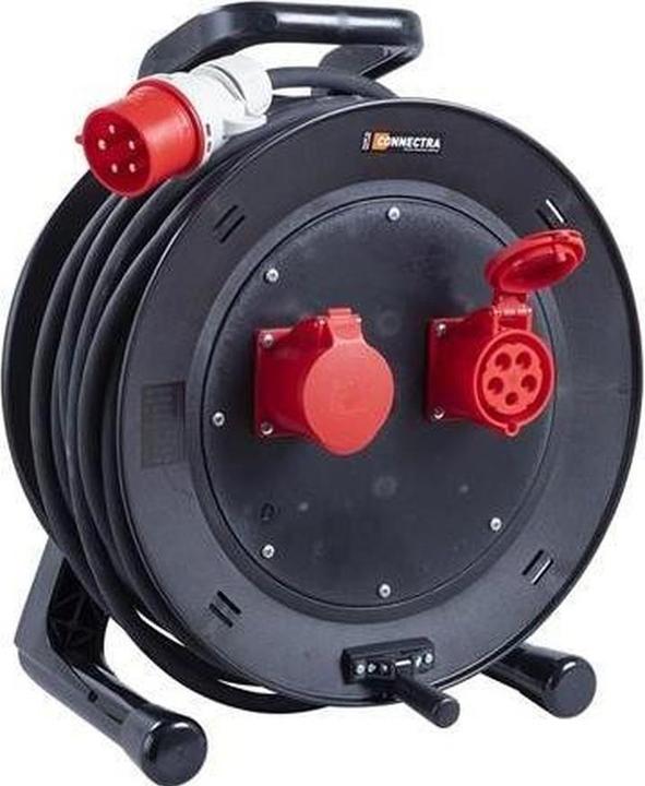 Connectra 47.054.40 Kabeltrommel GT45 - 32A - 400V - 40m - H07RN-F - 5 G 4,0 mm² (40 m, 4 mm²)